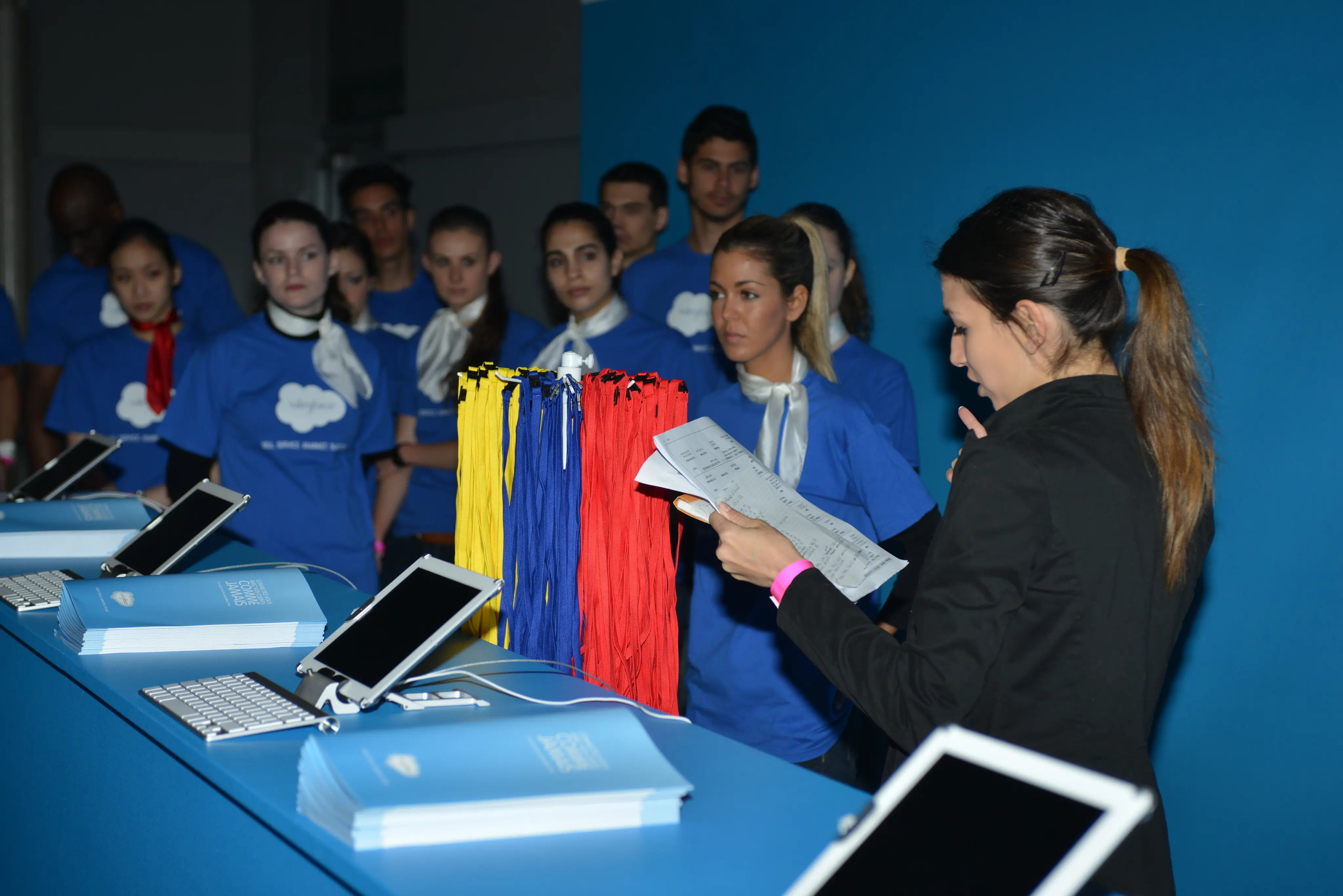 Accueil événementiel professionnel